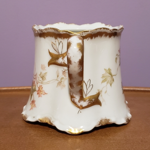 Haviland Limoges Schleiger Sugar bowl Fall Leaves NO LID - Picture 4 of 8